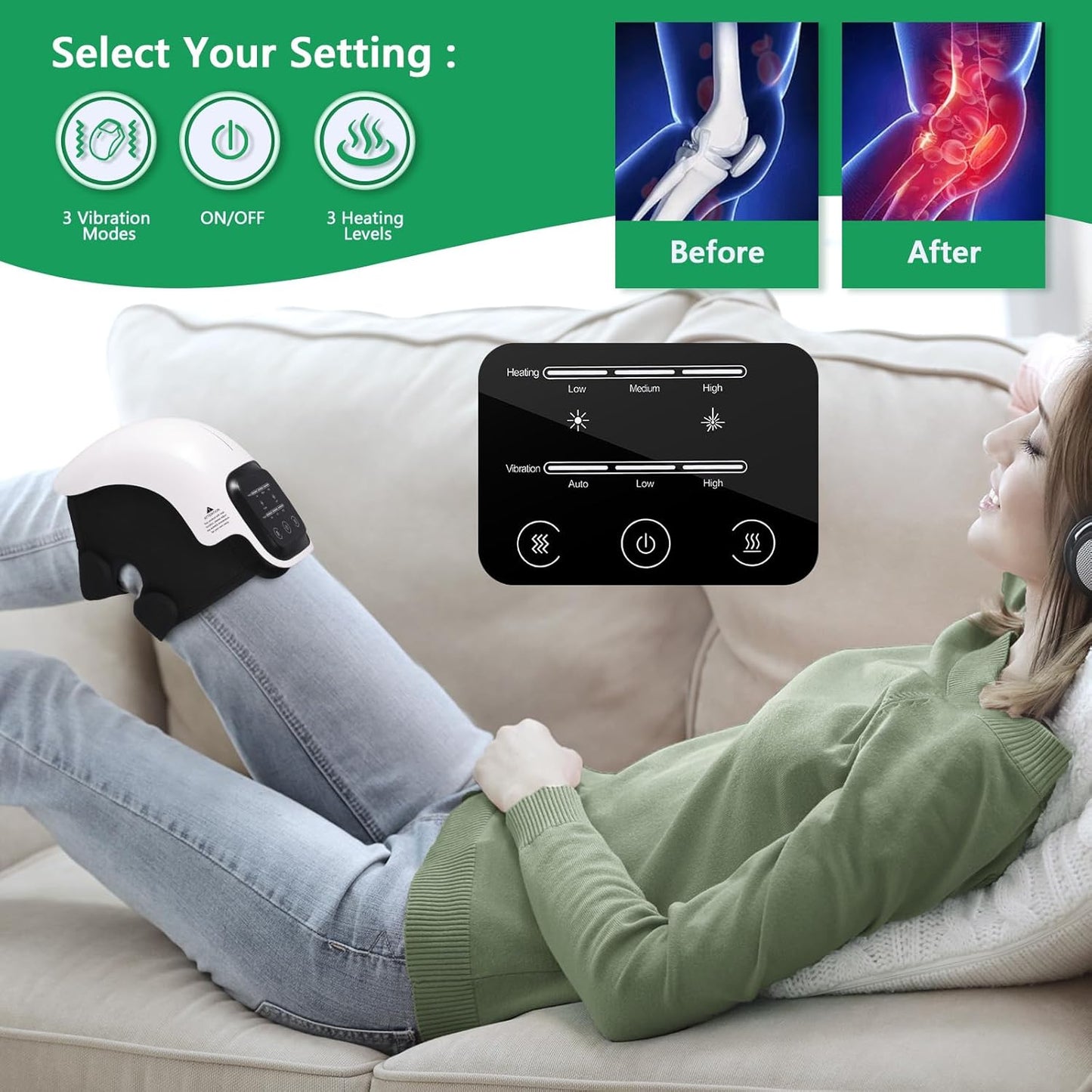 Thertality™ Knee Massager
