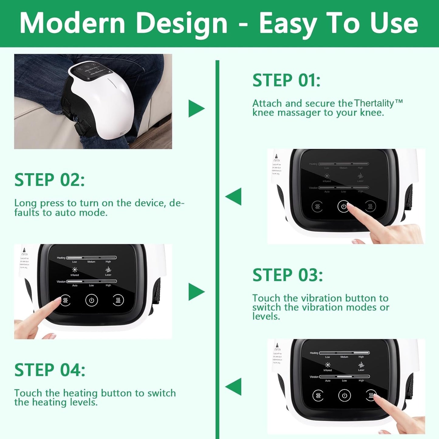 Thertality™ Knee Massager